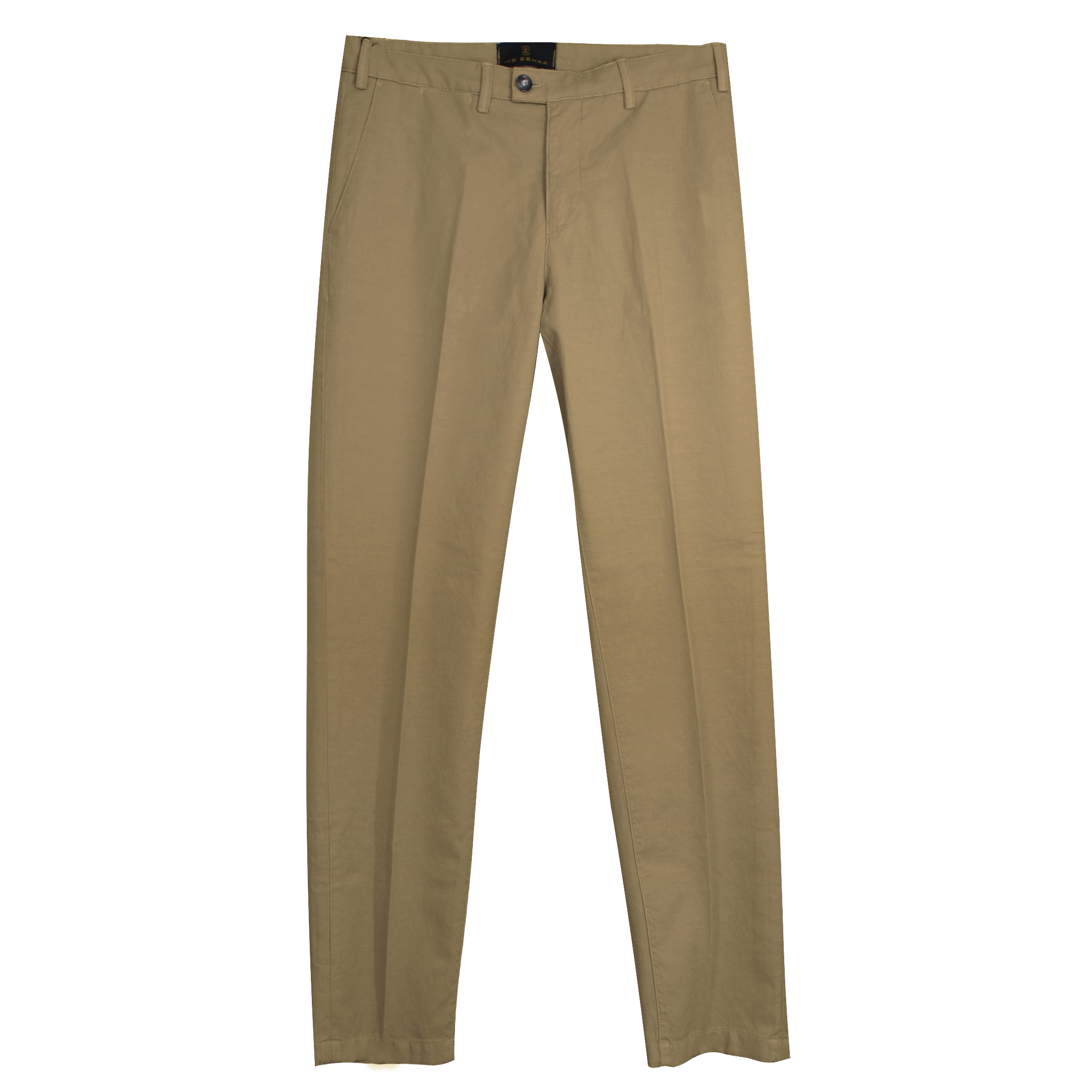 Cotton Linen Khaki Stretch Mens Chino Pant – Ike Behar