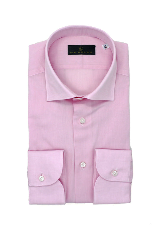 Pink Brushed Broadcloth Sport Shirt