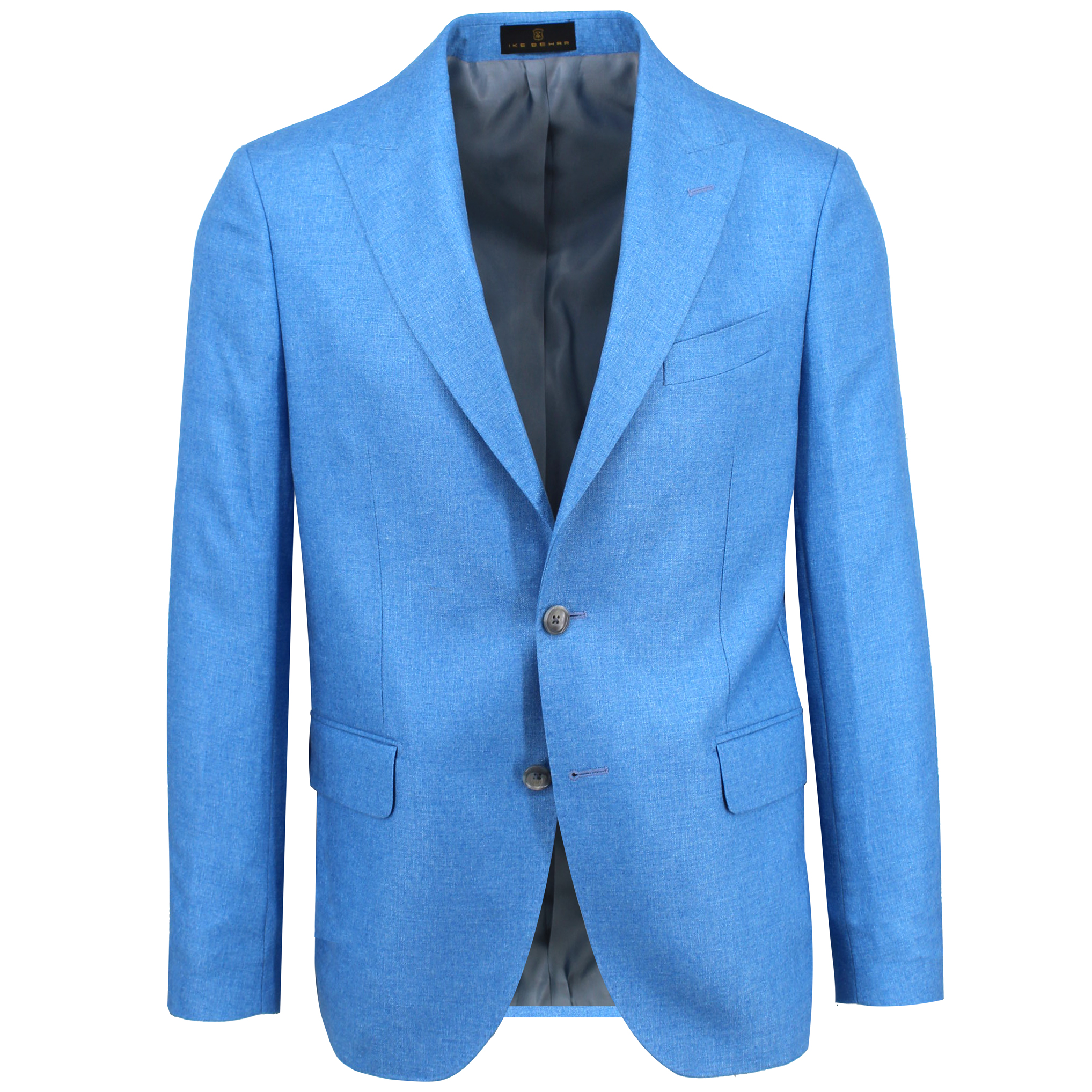 Men's Aqua Blue Silk Cashmere Sport Coat Jacket – Ike Behar