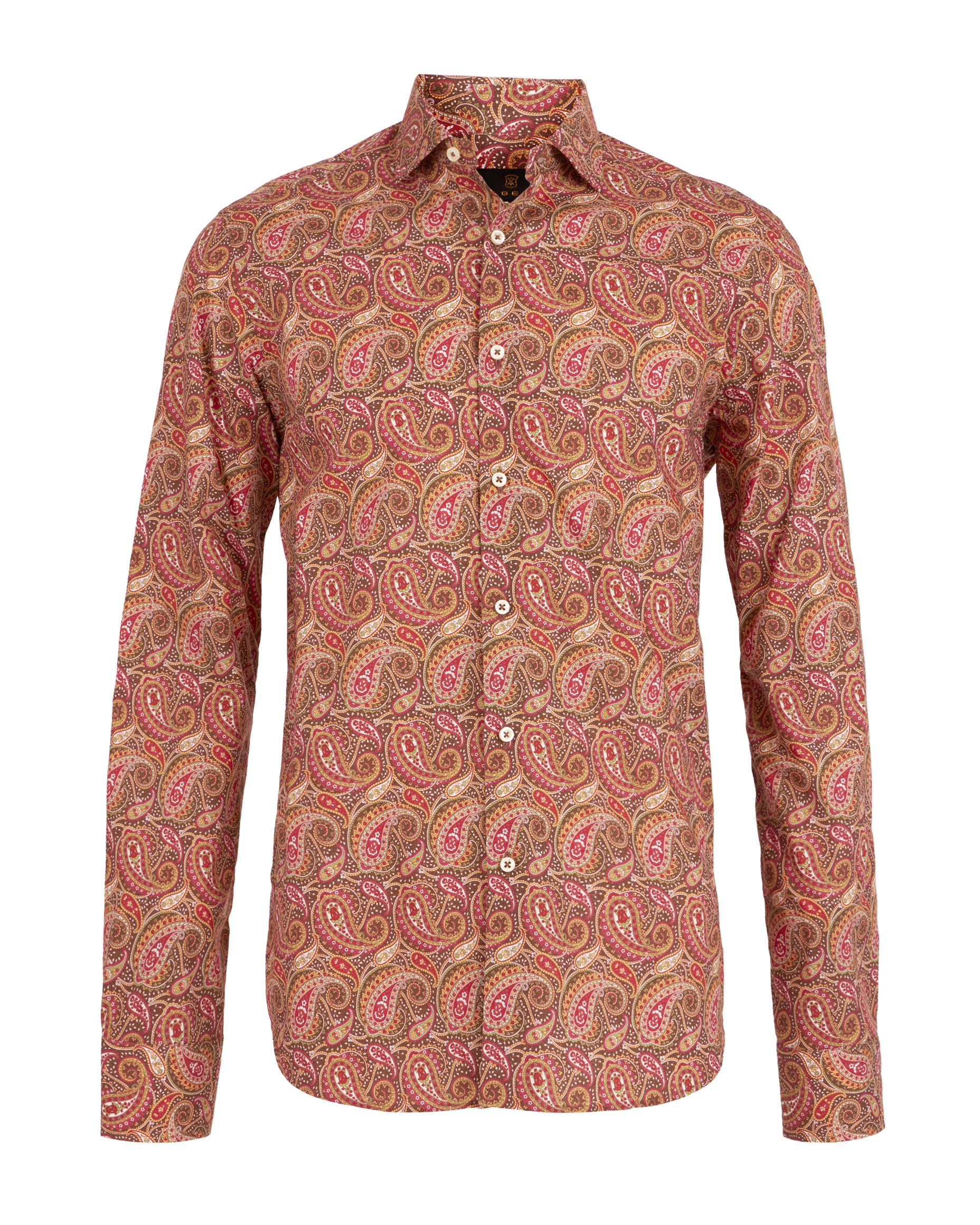 paisley dress shirt Men's Paisley Print Sport Shirt – Ike Behar