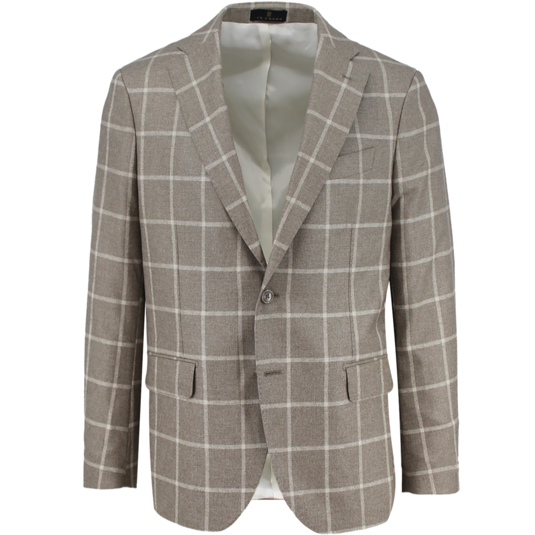 【4万円】kaneko isao 高級デザインボタンギンガムチェック ジャケット Men's Tan Silk Cashmere Sport Coat Jacket – Ike Behar