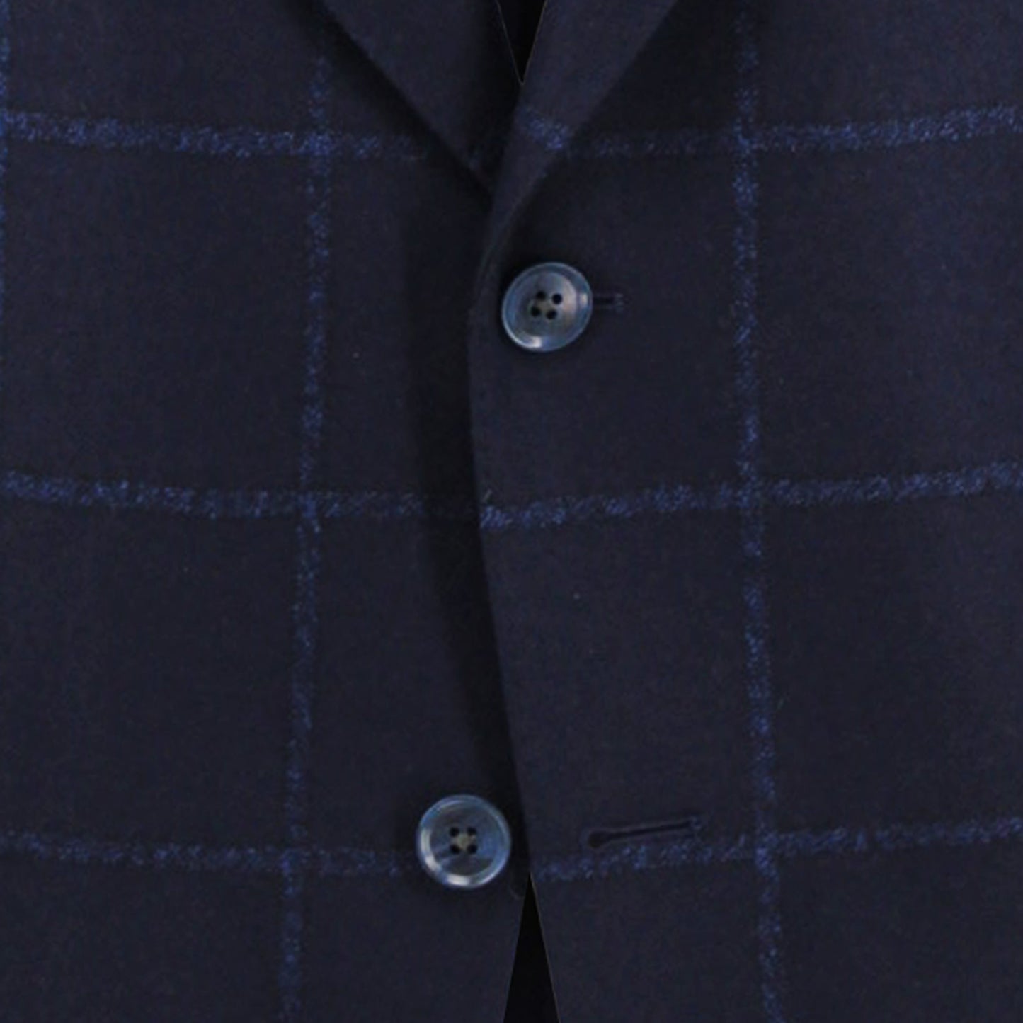 Navy Window Pane Sport Coat