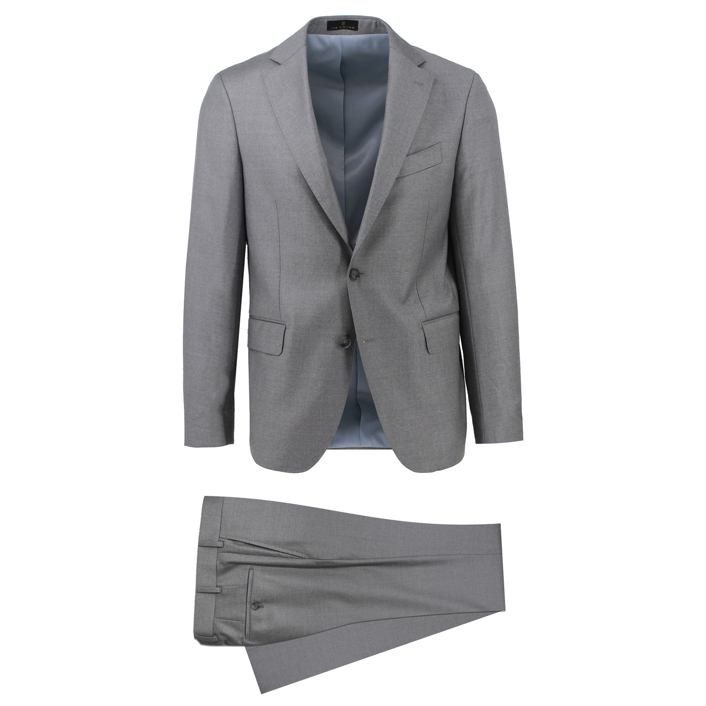 Notch Lapel Light Grey Suit