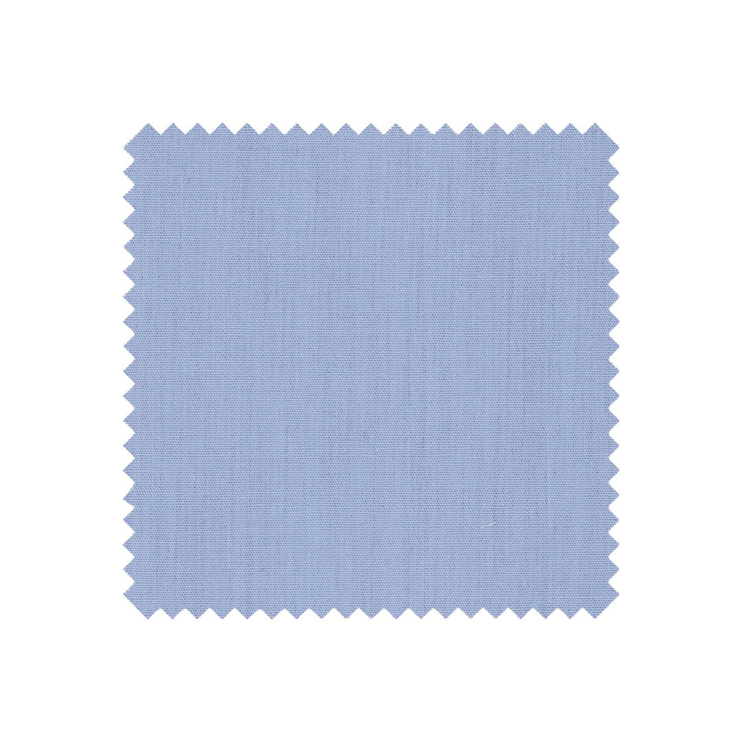Light blue fabric swatch on a white background