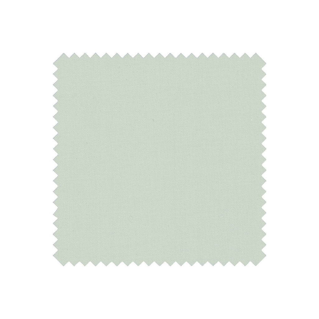 Light green fabric swatch on a white background