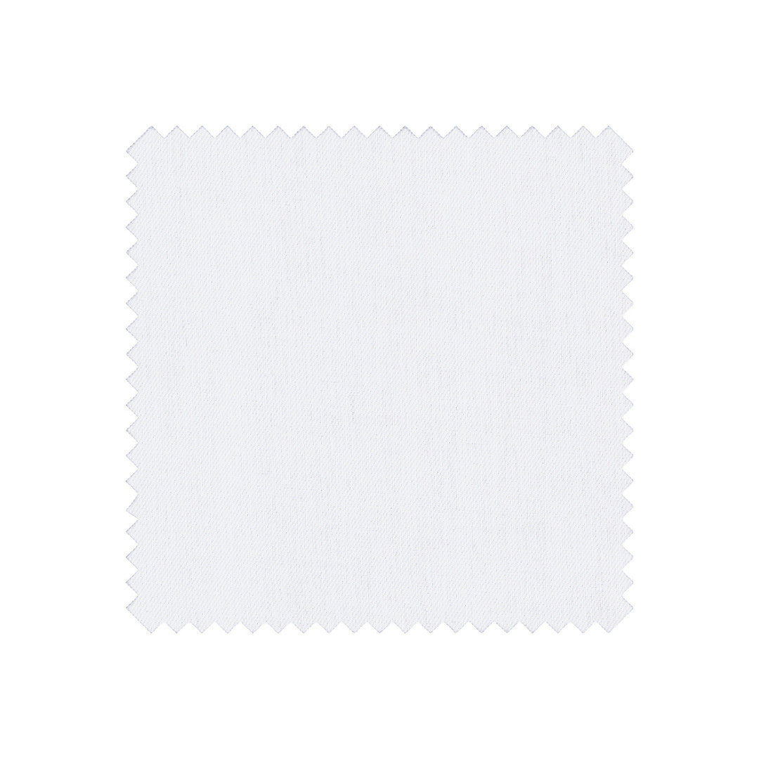 Classic White Twill Made to Measure Shirt