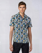 Men's multicolor floral printed shirt - Shop stylish high-quality mens shirts by Ike Behar