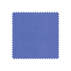 Blue fabric swatch on a white background