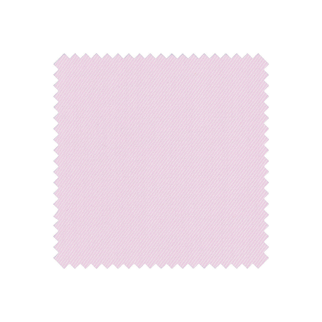 Light pink fabric swatch on a white background