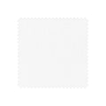 White fabric swatch with a subtle pattern on a white background