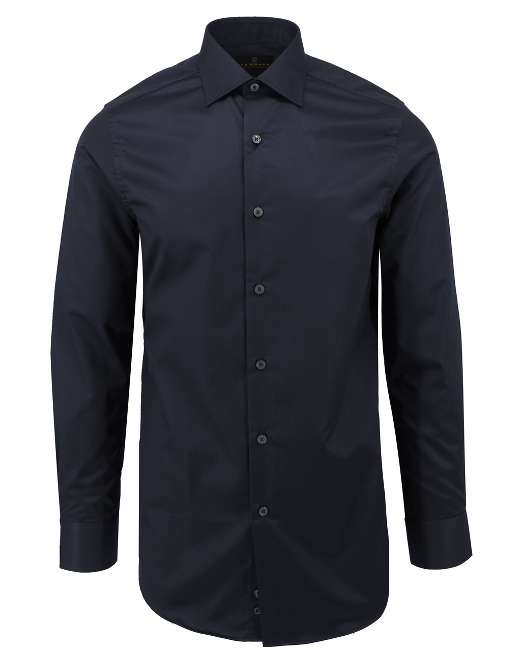 新品　BRIEFING MENS DRESS BD SHIRT ブラック　M Midnight Noir Black Stretch Cotton Men's Dress Shirt – Ike Behar