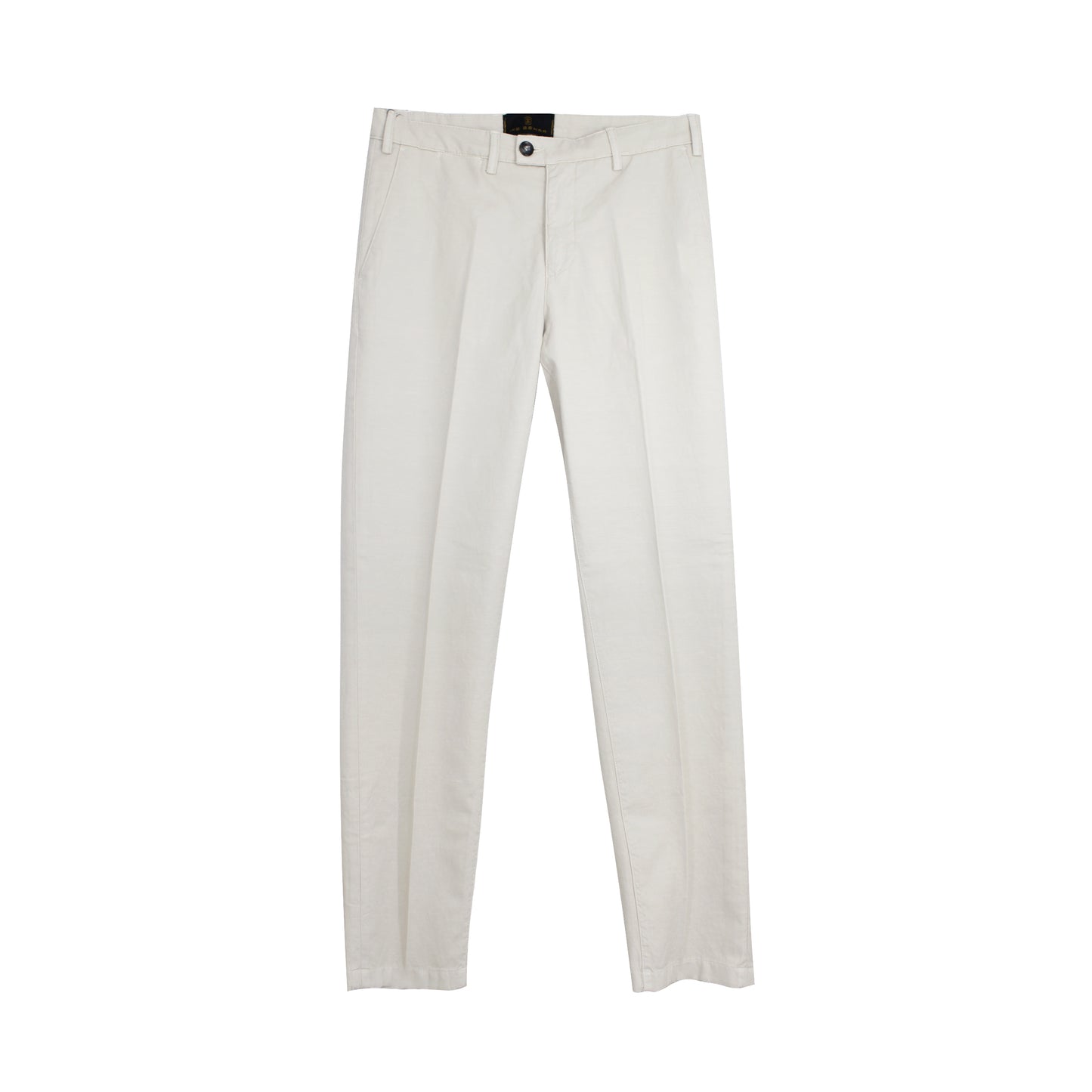 Cotton Linen White Mens Chino Pant. Shop stylish high-quality best mens chino pants by Ike Behar.