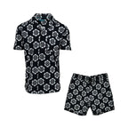 Men's midnight floral top & bottom cabana swim set - Shop stylish high-quality mens swimwear set by Ike Behar