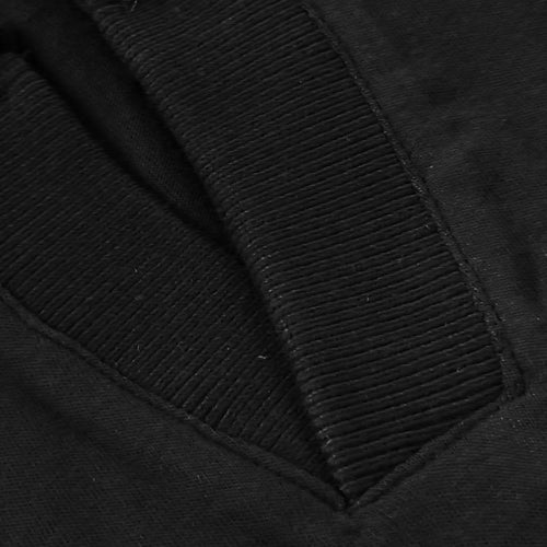 Men's black pima johnny collar polo T-shirt - Shop stylish high-quality mens polo t-shirt by Ike Behar