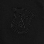 Men's black pima johnny collar polo T-shirt - Shop stylish high-quality mens polo t-shirt by Ike Behar