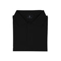 Men's black three button polo T-shirt -Shop stylish high-quality mens polo t-shirt by Ike Behar