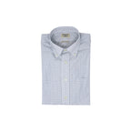 Men's graph check button-down shirt made of 100% cotton - Shop stylish high-quality mens shirts by Ike Behar