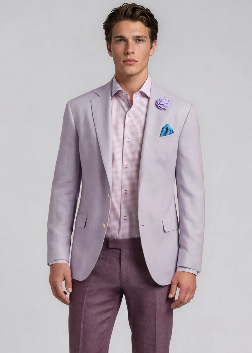 Lavender Chevron Sport Coat