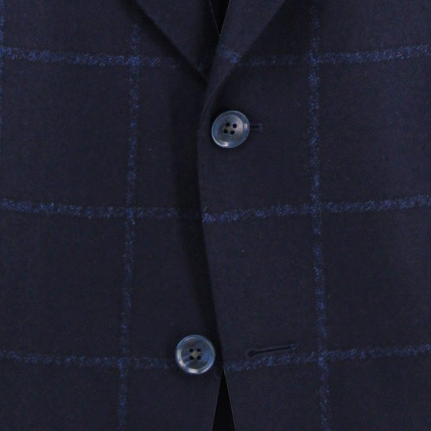 Men's Navy Window Pane Sport Coat Jacket – Ike Behar