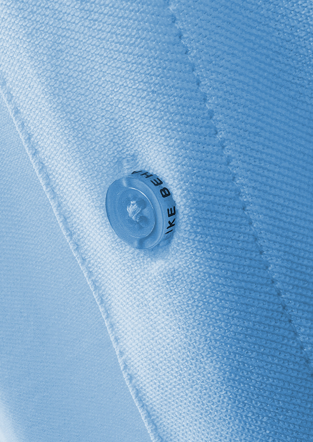 Men's Sky Blue Stretch Pique Button-Up Knit Short Sleeve Shirt. Shop stylish high-quality mens knit shirts by Ike Behar.