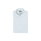 Men's sky blue stripe button-down shirt made of 100% cotton - Shop stylish high-quality mens shirts by Ike Behar