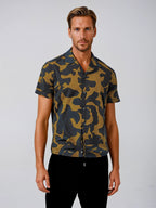 Men's textured printed multicolor shirt. Shop stylish, high-quality mens shirts by Ike Behar