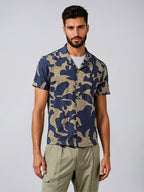 Men's textured printed multicolor shirt. Shop stylish, high-quality mens shirts by Ike Behar