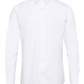 White Twill Natural Stretch Cotton French Cuff Dress Shirt