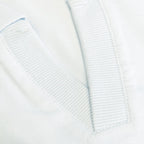 Men's white pima johnny collar polo T-shirt. Shop stylish high-quality mens polo t-shirt by Ike Behar.