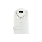 Men's white seersucker 100% cotton shirt - Shop stylish high-quality mens sport shirts by Ike Behar.