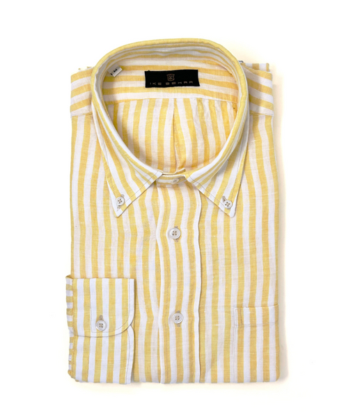 Mens_yellow_and_white_bar_stri