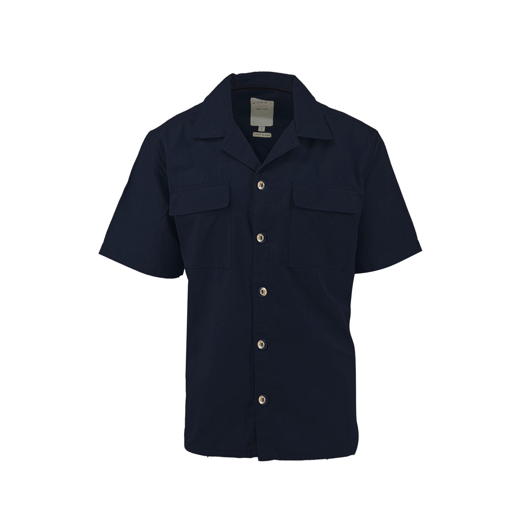 Men's navy blue shirt - Shop stylish, high-quality men's shirts by Ike Behar