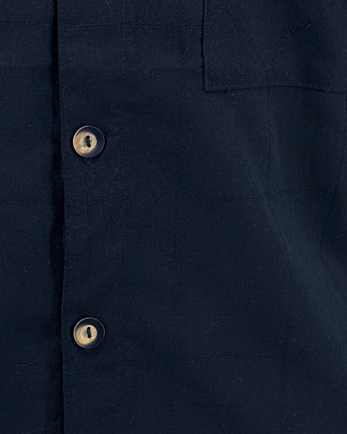 Men's navy blue shirt - Shop stylish high-quality mens shirts by Ike Behar
