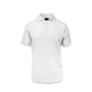 White Pima Johnny Collar Polo