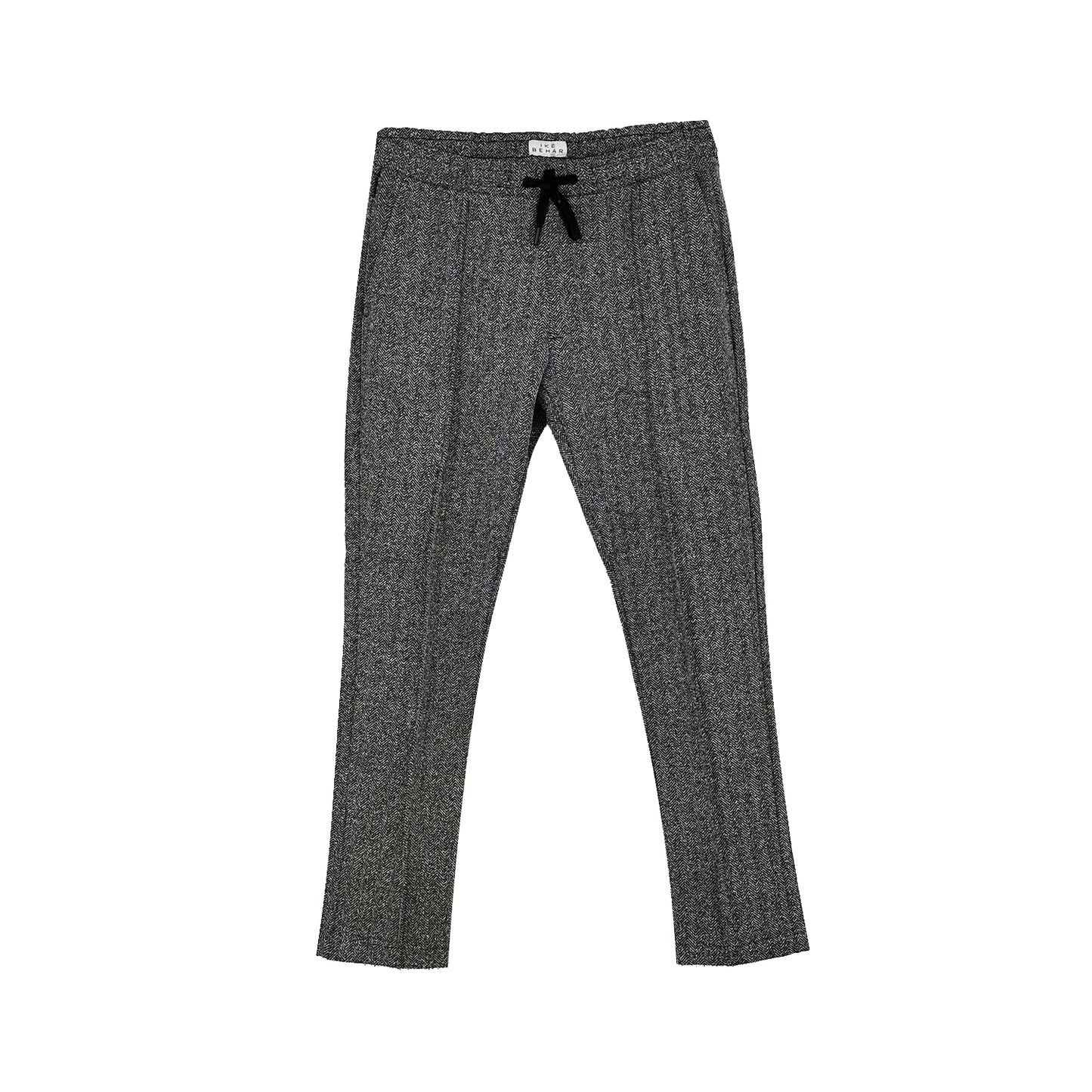 Jacquard Stretch Knit Herringbone Jogger