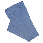 Tailored Sky Linen Mens Dress Pants. Shop stylish high-quality best mens dress pants by Ike Behar.
