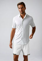 Men's white shirt and short  - Shop stylish high-quality mens sets by Ike Behar