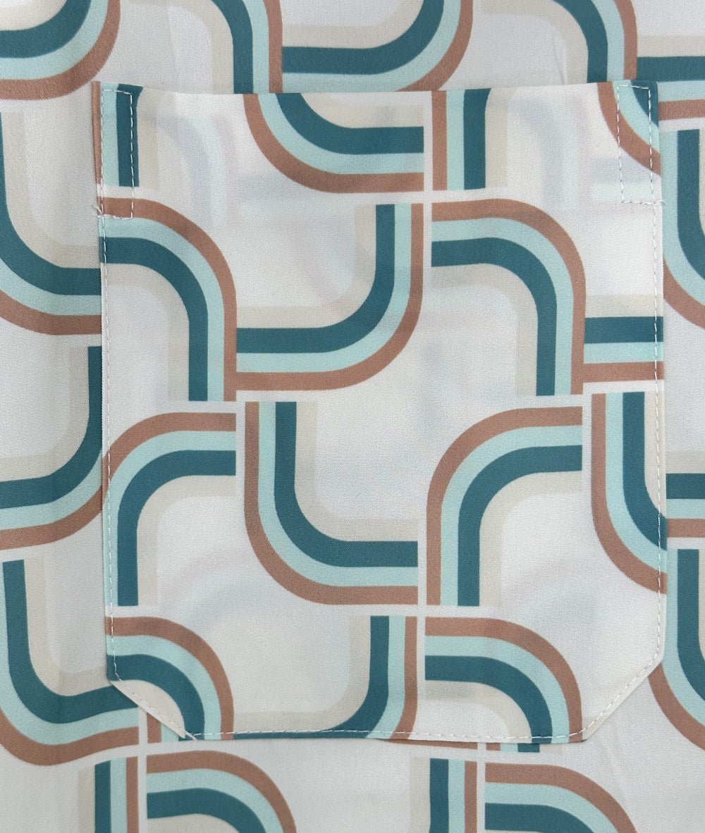 Men's daylight metro top & bottom cabana swim set - Shop stylish high-quality mens swimwear set by Ike Behar