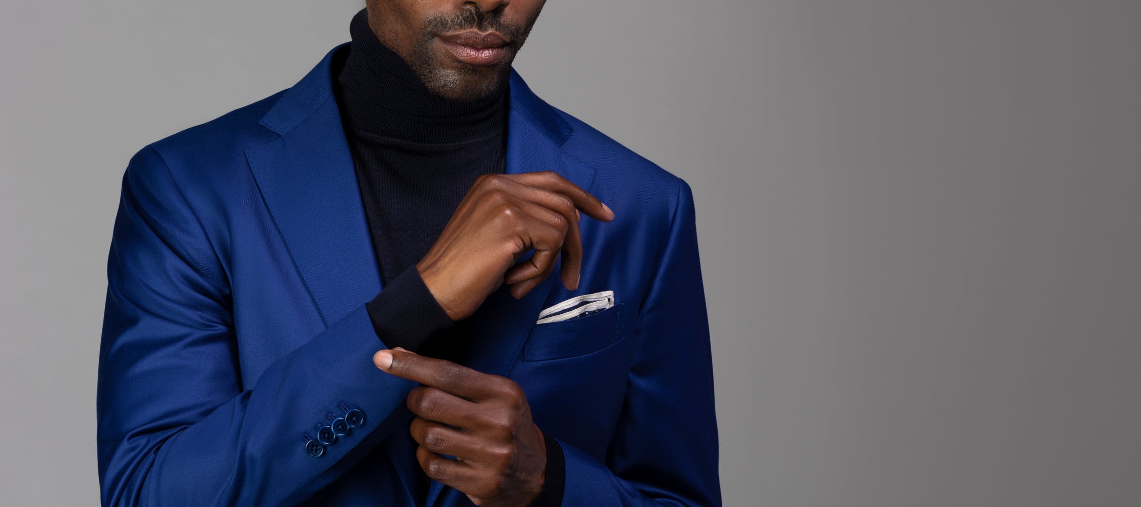 Chemise IKE Performance 100 By IKE Behar - Non Iron - 16 Large - Manches 34 - Bleu