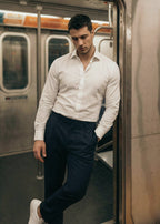 Classic White Twill Made in USA Dress Shirt