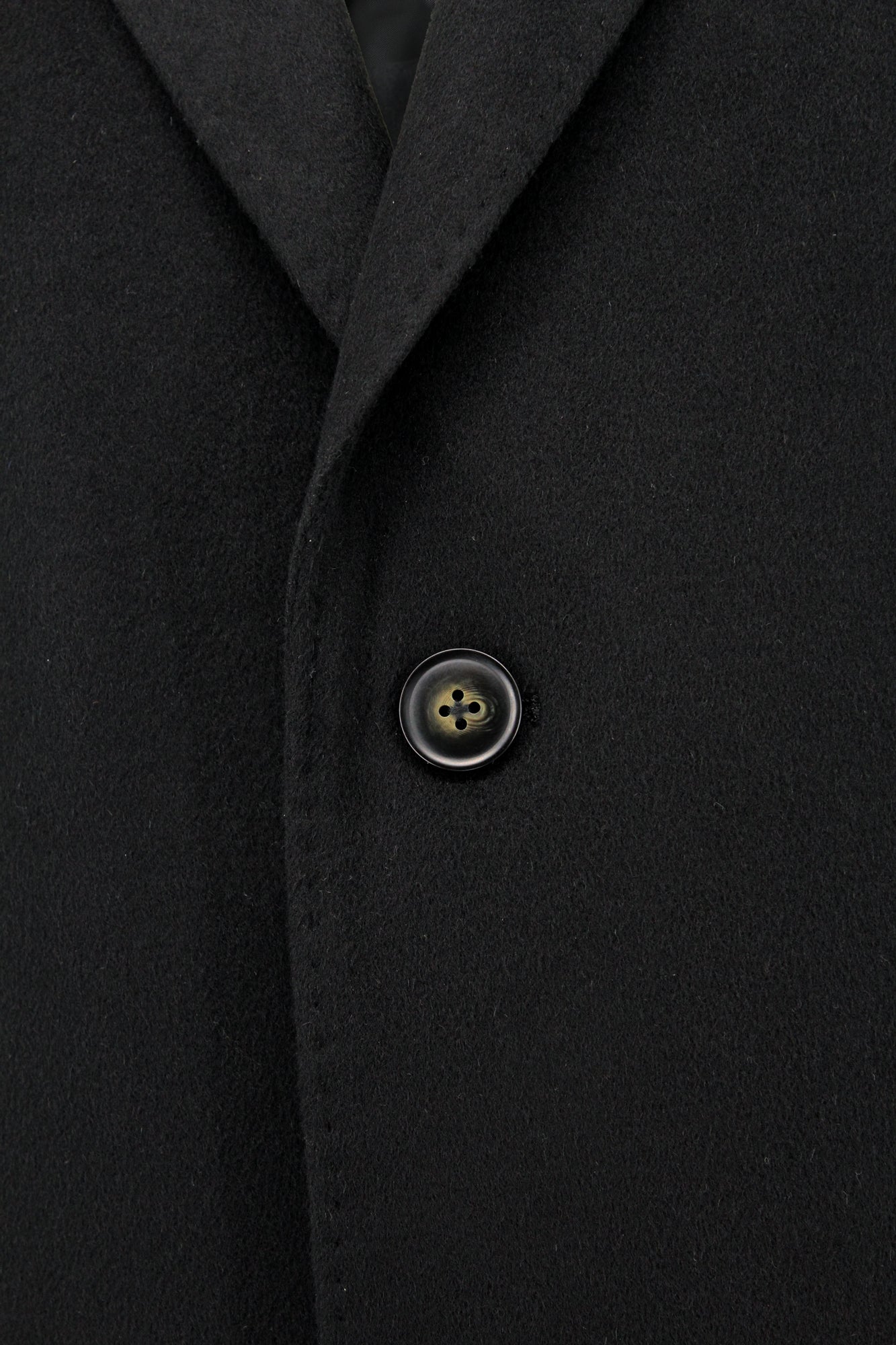 Sullivan Black Cashmere Overcoat Ike Behar