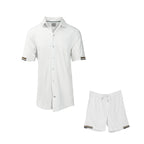 Men's white shirt and short  - Shop stylish high-quality mens sets by Ike Behar