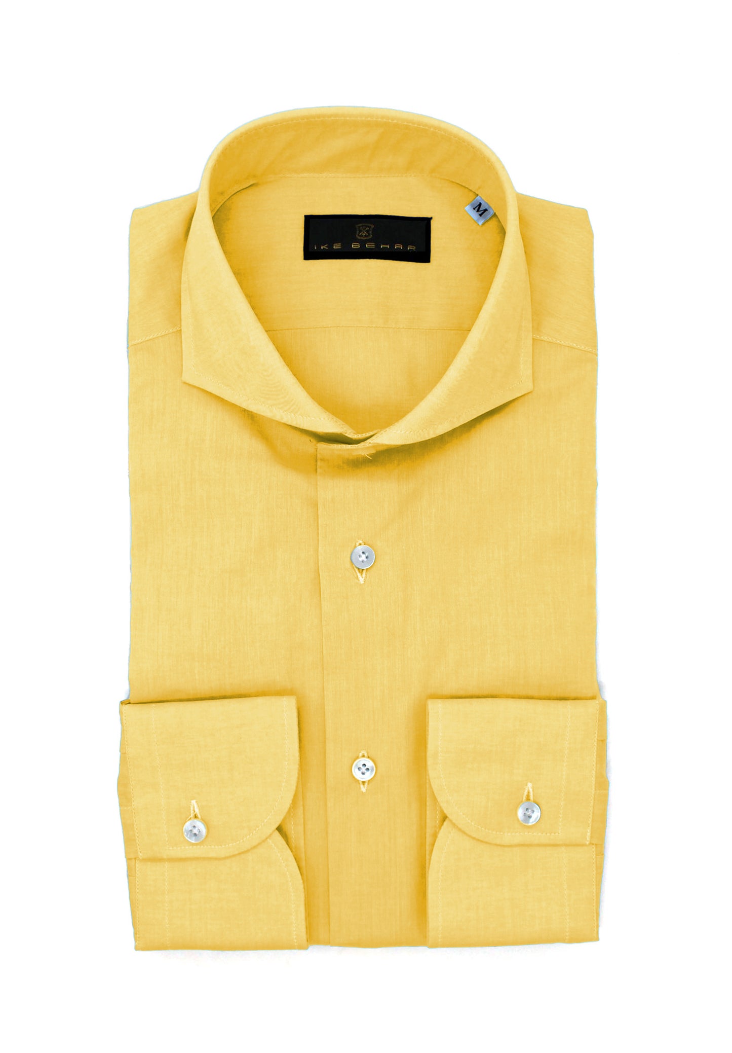 Canary Yellow Chambray Sport Shirt