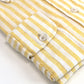 Men's Yellow and White Bar Stripe Linen Sport Shirt. Shop stylish high-quality mens sport shirts by Ike Behar.