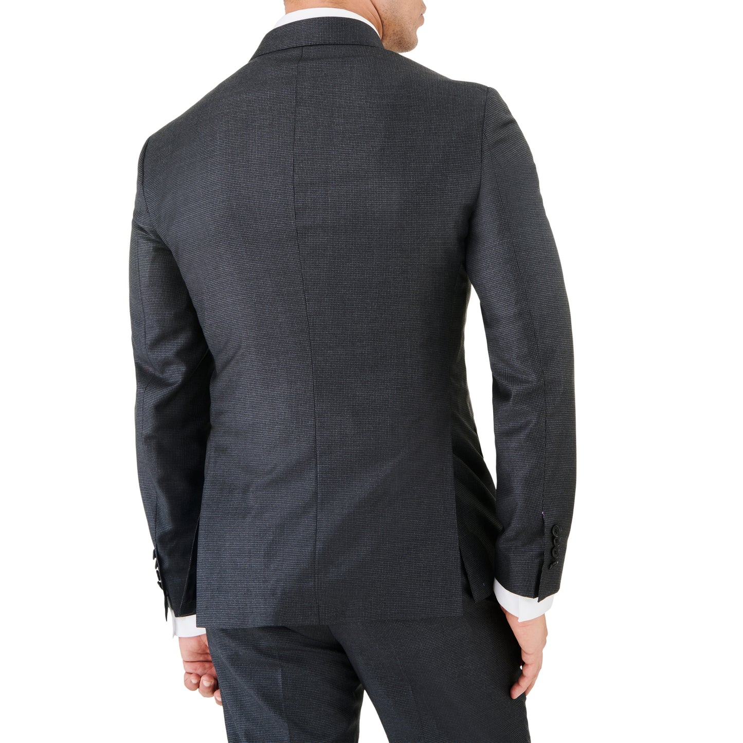 Charcoal Textured Suit