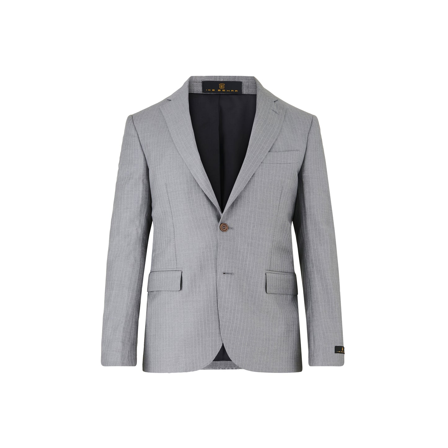 Grey Textured Suit