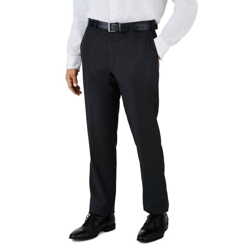 Deep Charcoal Pin Stripe Suit 48 / L Deep Charcoal Pin Stripe Suit 48 / L