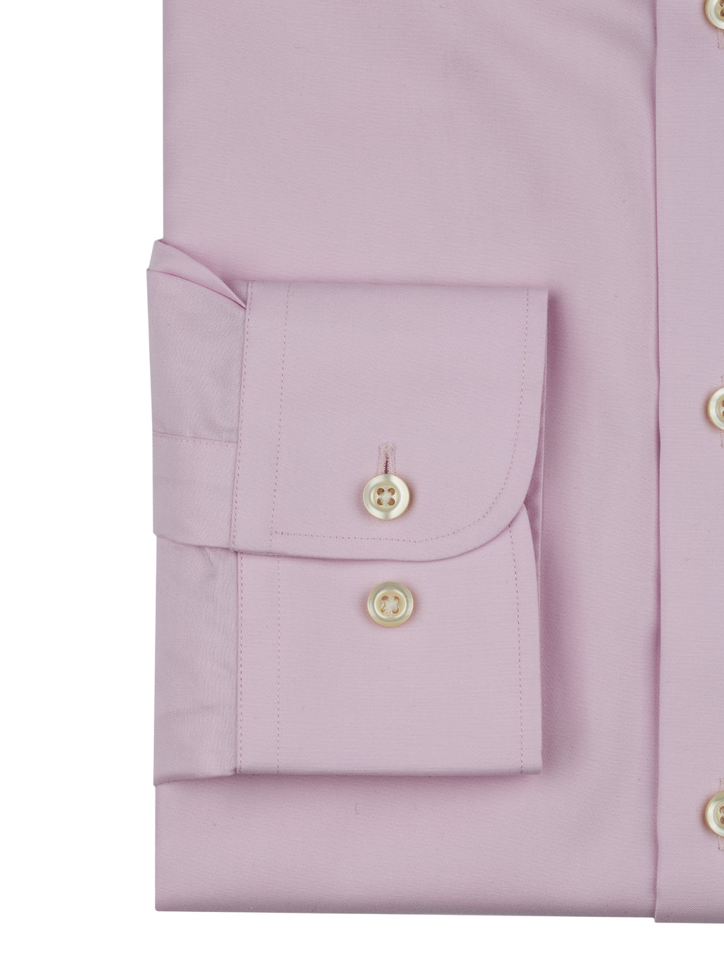 Pink Twill Dress Shirt