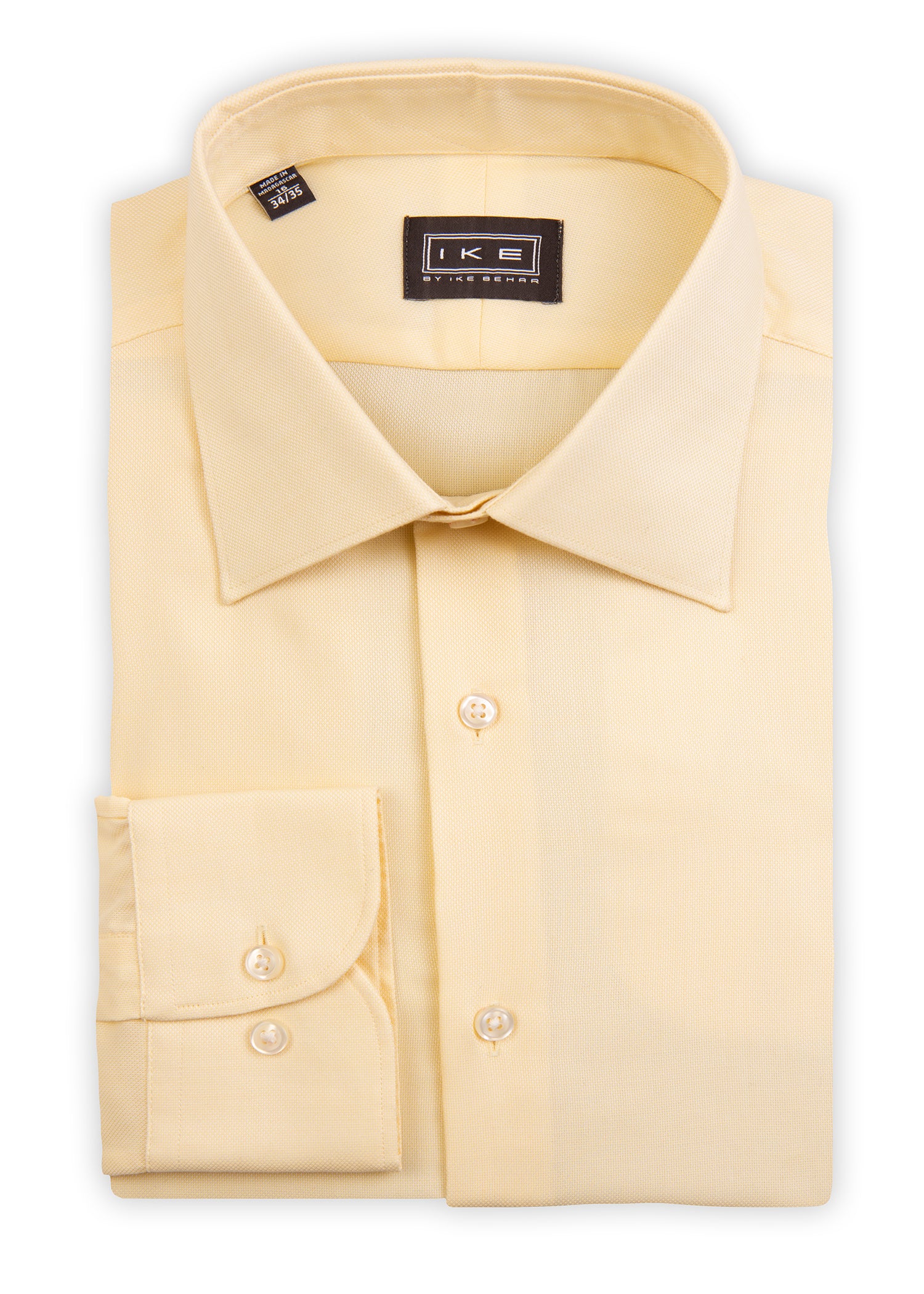 Beige Royal Oxford Ike by Ike Behar Dress Shirt