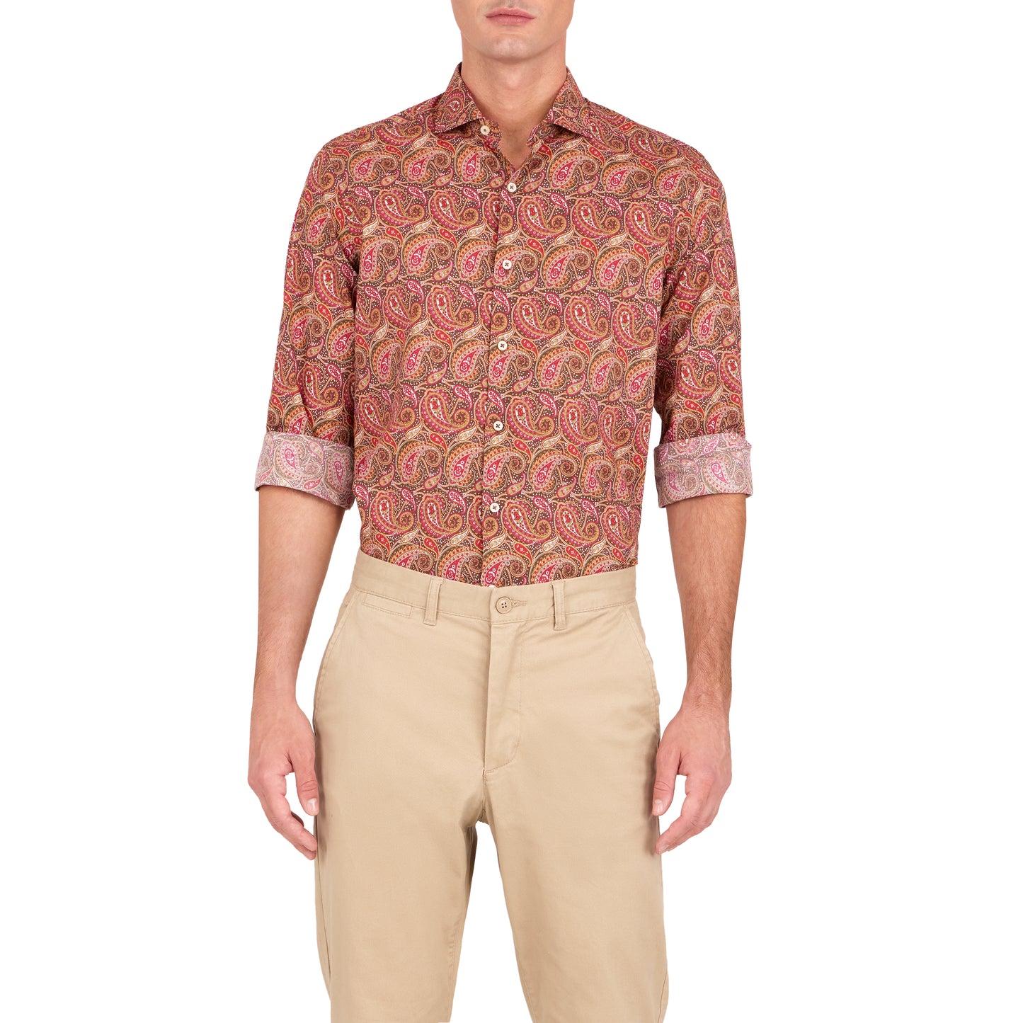 Paisley Print Sport Shirt